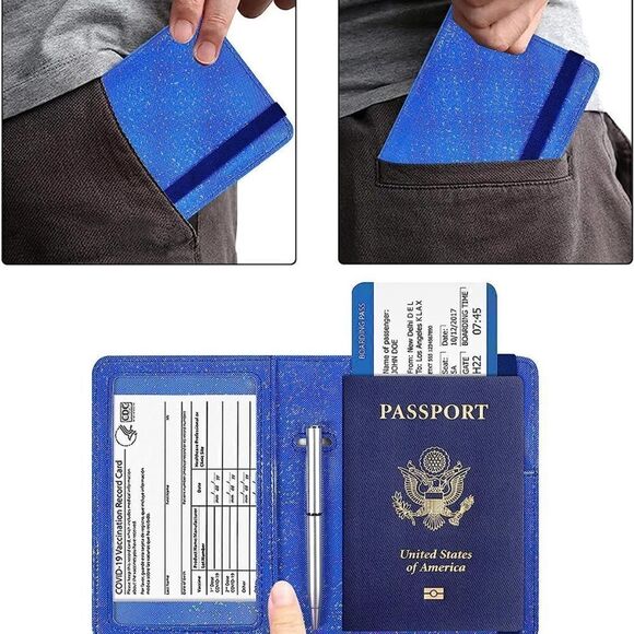 Leather Passport Cover  - Picture 3 of 5